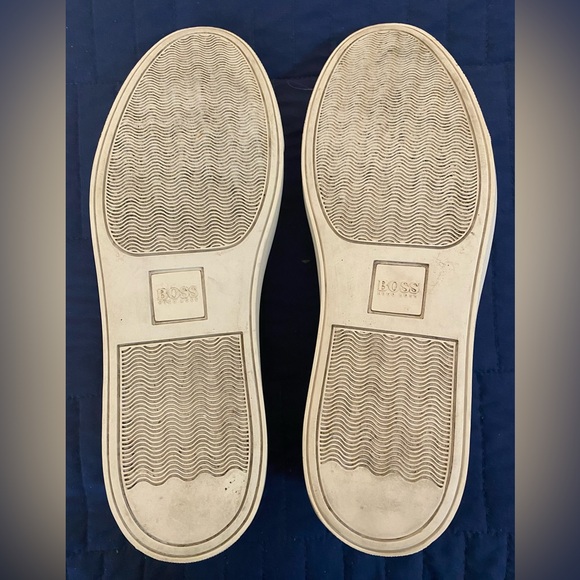 Hugo Boss Black Leather Sneakers EUR 41 US 8 - Picture 9 of 9